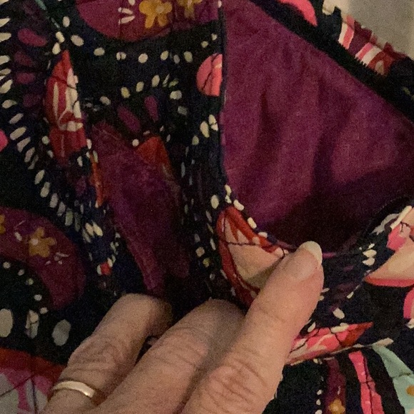 Vintage Vera Bradley Lighten Up Hipster Painted Paisley. (Wallet sold in listing - Picture 5 of 15